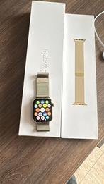 Apple Watch Series 7 RVS 45mm GPS + Cellular Als nieuw, Sieraden, Tassen en Uiterlijk, Smartwatches, Ophalen, Afstand, IOS, Zo goed als nieuw