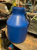 Blauwe Melkbus / Emmer met Handvatten, Ophalen of Verzenden