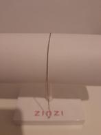 Zilveren venitiaans enkelbandje lang met halve maan 24,5cm, Ophalen of Verzenden, Nieuw, Zilver