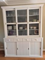 WOOOD buffetkast Lagos - wit - 215x166x48 cm, Ophalen, Met deur(en), 150 tot 200 cm, Zo goed als nieuw