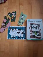 8 Creatieve dierenpuzzels. Nieuw, Ophalen of Verzenden, Nieuw, Puzzelen