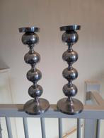Set van 2 zilveren kandelaars, Ophalen of Verzenden, Zilver