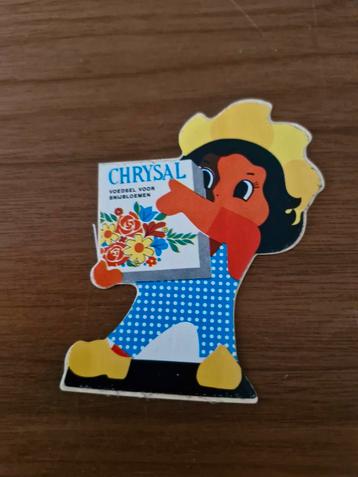 2357 Vintage Chrysal & Pokon Stickers beschikbaar voor biedingen