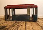 Vintages tram begin 1900 hout Folk Art Speelgoed Jaren 20/30, Ophalen of Verzenden