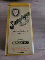 Oud Sanatogen Blik Bauer & Cie, Verzamelen, Blikken, Ophalen of Verzenden, Gebruikt, Overige