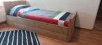 Bed 1 persoons steigerhout, Ophalen, 90 cm, Eenpersoons, Steigerhout