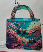 100% katoen canvas tas 1x helft little bird inclusief patroo, 120 cm of meer, Nieuw, Ophalen of Verzenden, Katoen