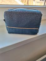 toilettas donkerblauw Vichy, Sieraden, Tassen en Uiterlijk, Toilettassen, Ophalen of Verzenden, Nieuw, Blauw, Dame