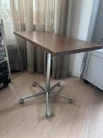 Vintage roltafel, Huis en Inrichting, Tafels | Statafels, Ophalen, In hoogte verstelbaar, Gebruikt
