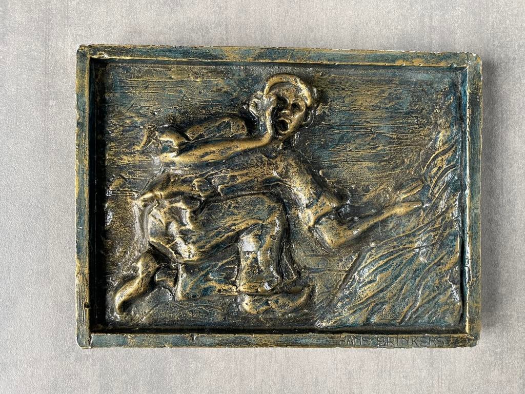 Gipsen kunstwerk van de kunstenaar Boyd Buter uit Amsterdam, Ophalen of Verzenden