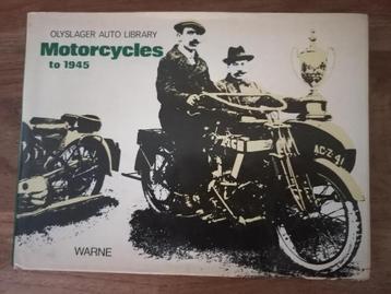Motorcyclres to 1945.-.-Vanderveen,B.H. beschikbaar voor biedingen
