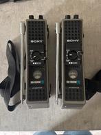 Vintage Sony ICB-1000W Walkie Talkie Set, Ophalen of Verzenden, Gebruikt, Minder dan 2 km, Portofoon of Walkie-talkie