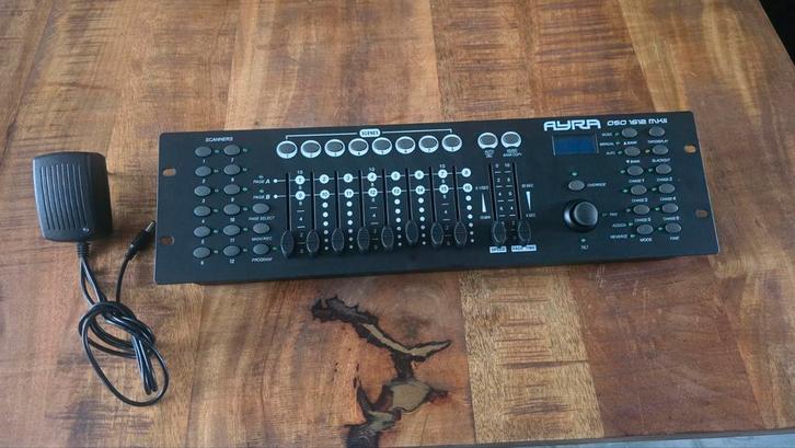 Ayra OSO 1612 DMX Scanmaster Controller, Muziek en Instrumenten, Mengpanelen, Gebruikt, 10 tot 20 kanalen, Ophalen of Verzenden