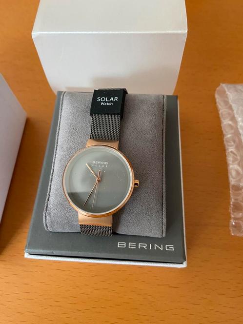 Bering solar horloge voor dames NIEUW, Sieraden, Tassen en Uiterlijk, Horloges | Dames, Nieuw, Polshorloge, Overige merken, Staal
