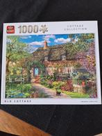 Puzzel 1000 stukjes cottage, Hobby en Vrije tijd, Ophalen of Verzenden, Zo goed als nieuw