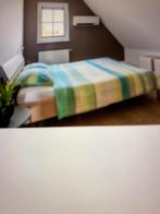 Compleet slaapbed., Ophalen of Verzenden, Eenpersoons, Hout, 90 cm