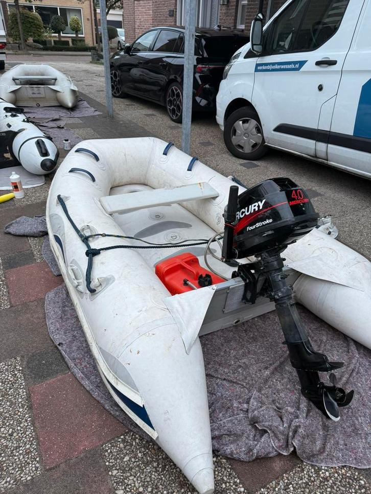 VERSCHILLENDE RUBBERBOOT MET MOTOR BESCHIKBAAR, Watersport en Boten, Bootonderdelen, Gebruikt, Motor en Techniek, Motorboot, Ophalen