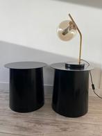 salontafels/nachtkastjes & tafellamp Coco Maison, Ophalen, Gebruikt, Metaal, Minder dan 50 cm