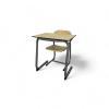 8x Ahrend Schoolset Leerlingstoel en Tafel beschikbaar voor biedingen