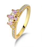 Disney Prinsessenring Zilver 925 nieuw maat 7, Nieuw, Ophalen of Verzenden, Kleiner dan 17, Met edelsteen