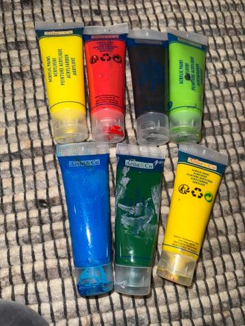 Set van Acrylverf - Artist & Co beschikbaar voor biedingen