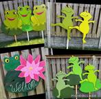 Straatversiering Thema Kikkers Te Huur, Ophalen