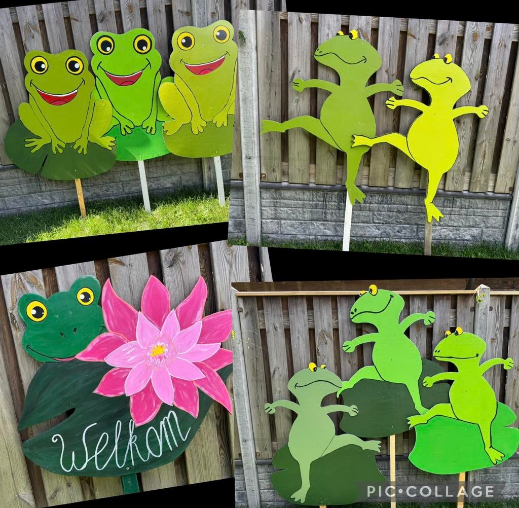 Straatversiering Thema Kikkers Te Huur, Hobby en Vrije tijd, Feestartikelen | Verhuur, Ophalen