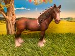 Schleich clydesdale paarden, Ophalen of Verzenden, Zo goed als nieuw, Paard, Beeldje of Figuurtje