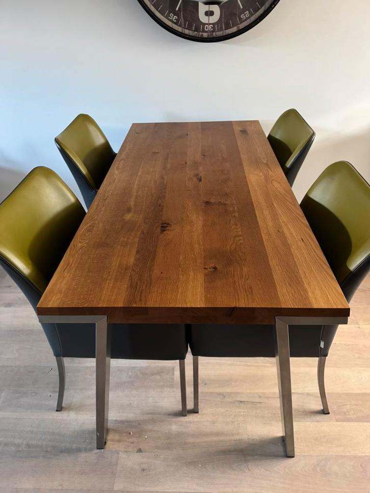 Bert Plantagie Seven eetkamertafel, Huis en Inrichting, Tafels | Eettafels, Zo goed als nieuw, 50 tot 100 cm, 150 tot 200 cm, Rechthoekig