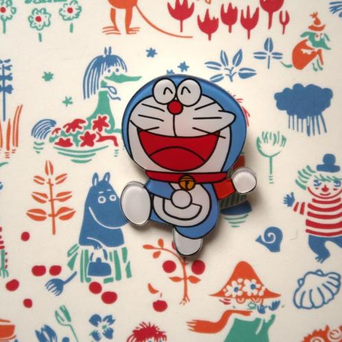 Doraemon manga anime speldje van acryl broche badge pin, Sieraden, Tassen en Uiterlijk, Broches, Nieuw, Overige materialen, Blauw