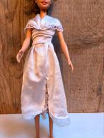 Witte Barbie jurk trouwjurk feestjurk, Kinderen en Baby's, Speelgoed | Poppen, Gebruikt, Ophalen of Verzenden, Barbie