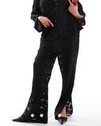 Broekpak Renee Studio Kant maat 44 / maat 46, Kleding | Dames, Kostuum of Pak, Verzenden, Zwart, Maat 42/44 (L)