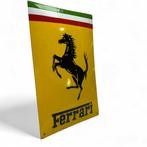 Emaille Ferrari bord, Ophalen of Verzenden