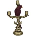 Nieuw, kandelaar Papegaai, Purple, afmeting: 22x9.5x31.5cm, Kunststof, Galvanibaan 14, 3439 MG Nieuwegein, Nieuw, Ophalen of Verzenden