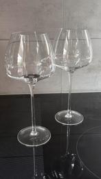 Rode wijnglazen, Verzamelen, Glas en Borrelglaasjes, Ophalen, Zo goed als nieuw, Overige typen