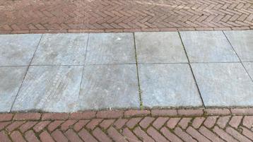 Mooie zware natuurstenen tegels (13 stuks 50x50x5)