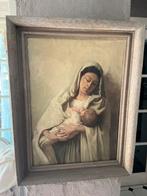 Prachtig schilderstuk Maria met kind, Antiek en Kunst, Ophalen