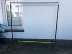 Kledingrek met wielen hoog transport rek markt rek, Ophalen, Met wielen, Gebruikt