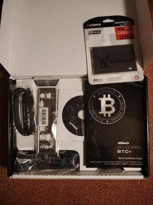ASRock H110 Pro BTC+ – Nieuw in doos – Mining Moederbord (Pr, Computers en Software, Moederborden, Nieuw, Overige typen, Ophalen of Verzenden