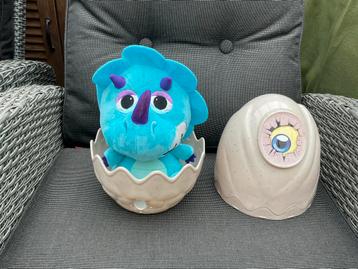 Nieuw zgan Cracking Egg dinosaurus knuffel in kunststof ei beschikbaar voor biedingen