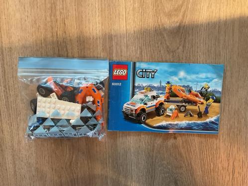 Lego City Coast Guard 60012, Kinderen en Baby's, Speelgoed | Duplo en Lego, Gebruikt, Lego, Complete set, Ophalen of Verzenden