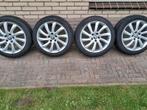 Originele Alfa Romeo velgenset 17 inch, 8mm profiel, Auto-onderdelen, Banden en Velgen, Gebruikt, Banden en Velgen, 17 inch, Personenwagen