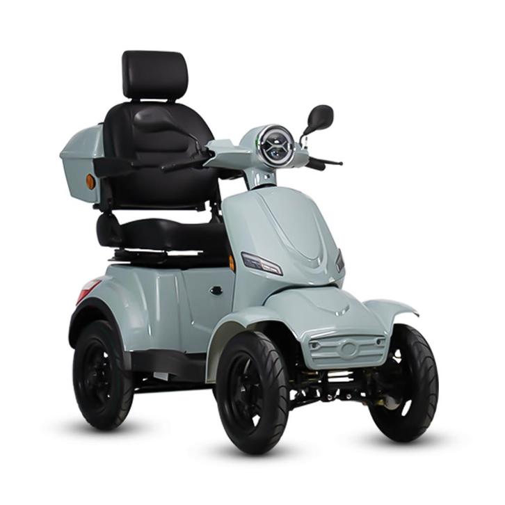Excel Scootmobiel Roadmaster Sage Green 4 wiel 25 km/u, Diversen, Brommobielen en Scootmobielen, Nieuw, Excel, 36 t/m 45 km, 16 km/u of meer