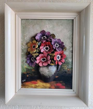 Reliëf schilderij van D. Mascherini-Horvers beschikbaar voor biedingen