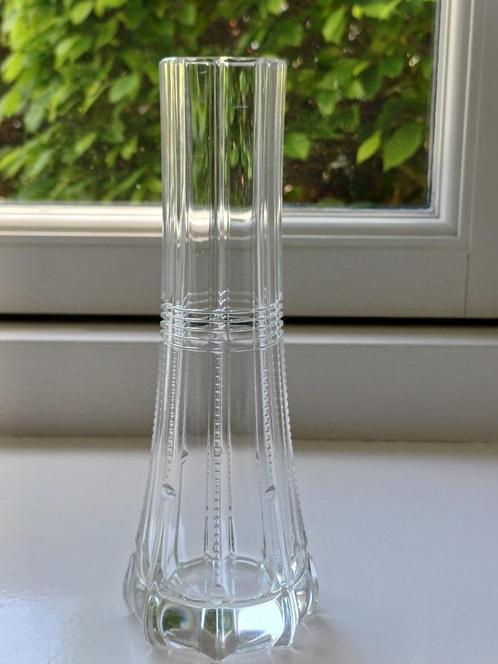 Prachtig bewerkt kristallen jaren 20 vaasje, Antiek en Kunst, Antiek | Glas en Kristal, Ophalen of Verzenden