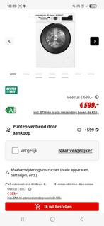 Bosch wasmachine splinternieuw in doos met de bon erbij, Ophalen of Verzenden, Nieuw, 1200 tot 1600 toeren, Minder dan 85 cm