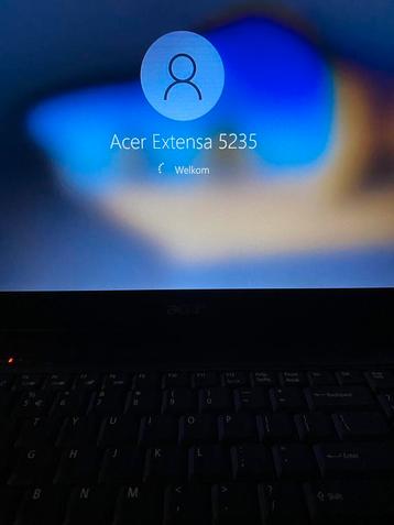 Acer Extensa 5235 laptop Windows 10 pro beschikbaar voor biedingen
