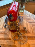 Kenwood kMix Keukenmachine - Rood, Zeer Goede Staat, Witgoed en Apparatuur, Keukenmixers, 4 liter of meer, 3 snelheden of meer