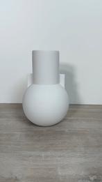 HKliving Matt White vaas small, Huis en Inrichting, Woonaccessoires | Vazen, Wit, Aardewerk of Porselein, Ophalen of Verzenden