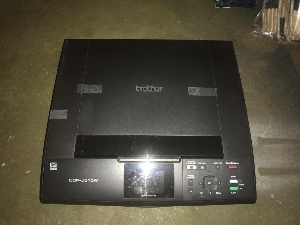 Brother DCP-J315W Printer - Voor Onderdelen, Computers en Software, Printers, Ophalen, Inkjetprinter, All-in-one, Kleur printen